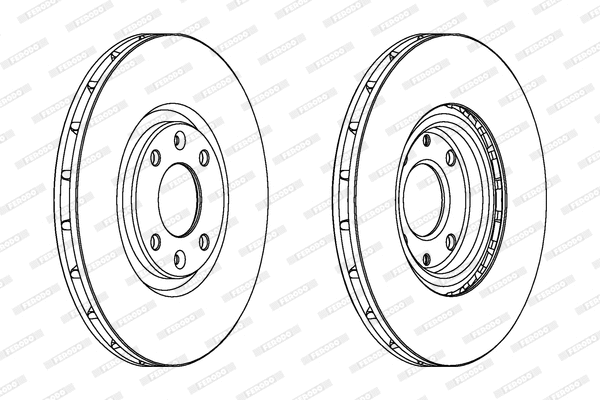Brake Disc (DDF1676)