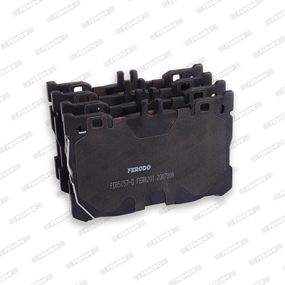 Brake Pad Set, disc brake (FDB5057-D)