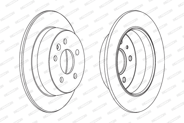 Brake Disc (DDF861)