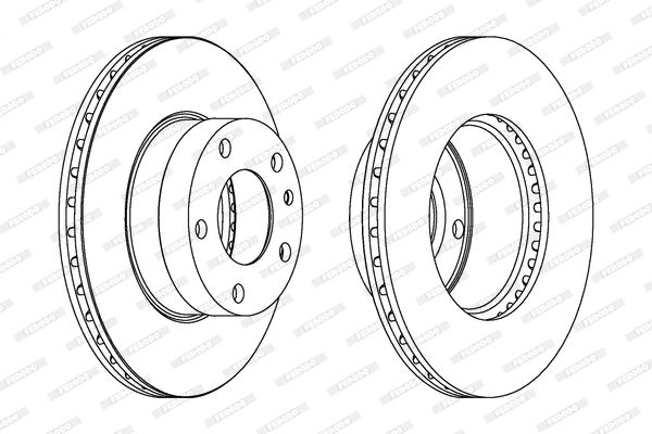 Brake Disc (DDF166)