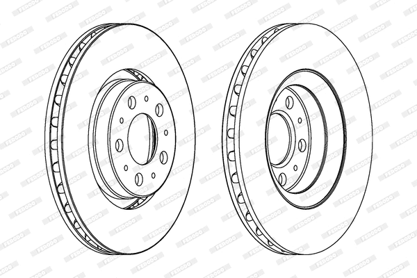 Brake Disc (DDF1078)