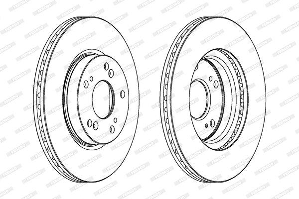 Brake Disc (DDF1539)