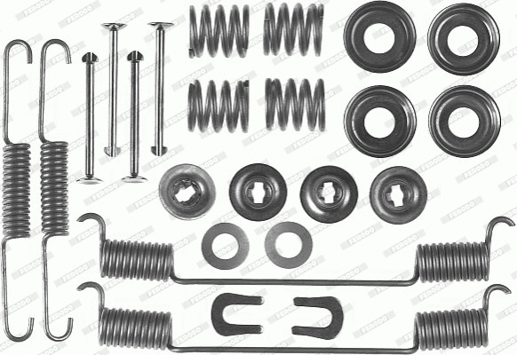 Accessory Kit, brake shoes (FBA36)