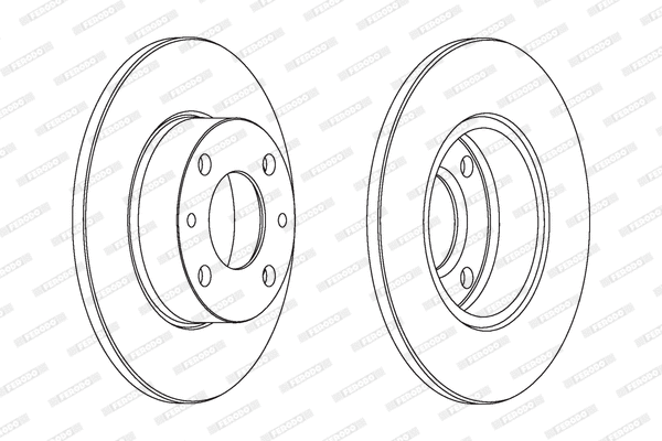 Brake Disc (DDF083)