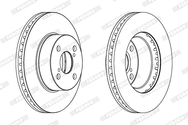 Brake Disc (DDF1343X)