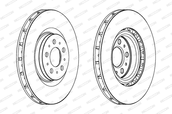 Brake Disc (DDF1682C-1)