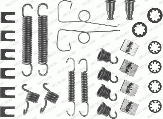 Accessory Kit, brake shoes (FBA41)
