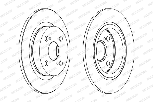 Brake Disc (DDF401)