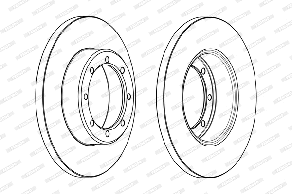 Brake Disc (DDF1977C)