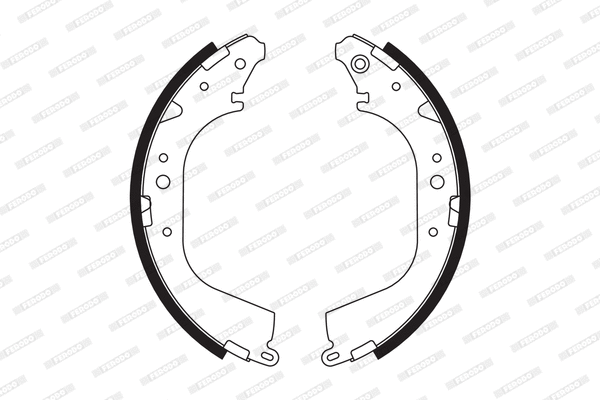 Brake Shoe Set (FSB559)