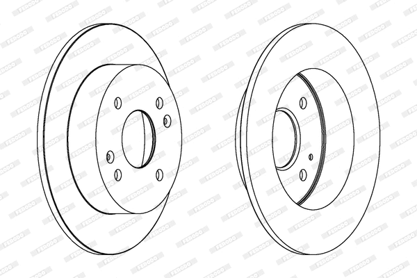 Brake Disc (DDF1488)