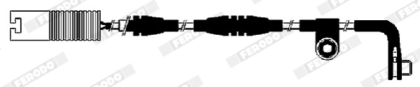 Warning Contact, brake pad wear