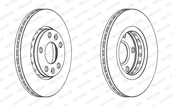 Brake Disc (DDF1728)