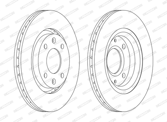 Brake Disc (DDF1140P-D)