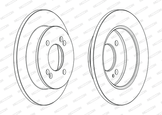 Brake Disc (DDF2655C)