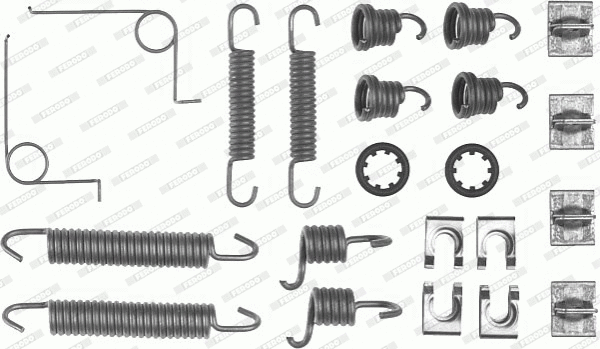 Accessory Kit, brake shoes (FBA7)