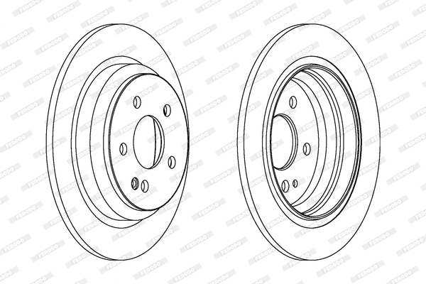 Brake Disc (DDF1234)