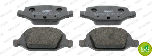 Brake Pad Set, disc brake (FDB1324)