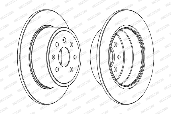 Brake Disc (DDF814)