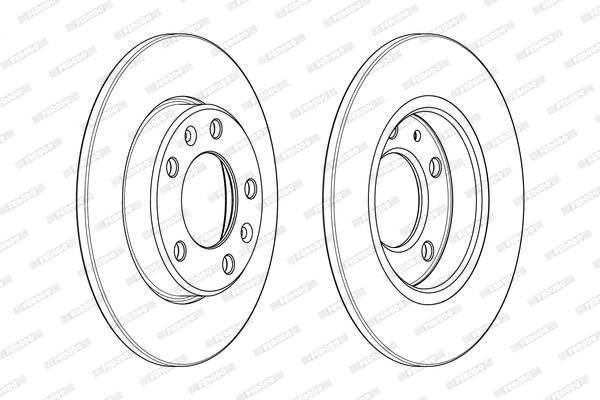 Brake Disc (DDF2406C)