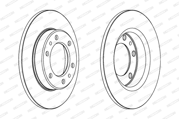 Brake Disc (DDF444)