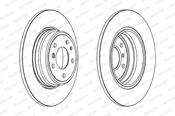 Brake Disc (DDF553)