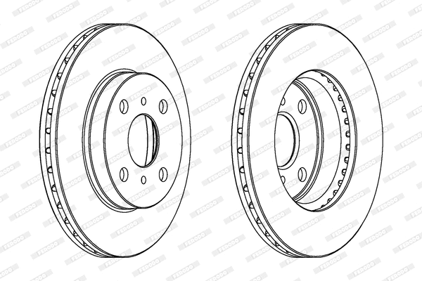 Brake Disc (DDF405)