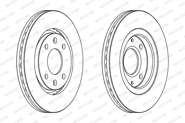 Brake Disc (DDF870)