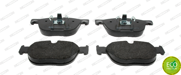 Brake Pad Set, disc brake (FDB4052)