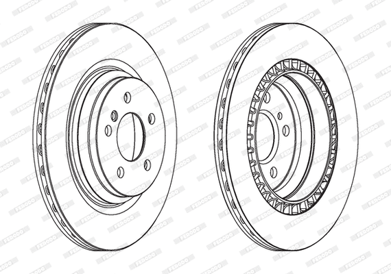 Brake Disc (DDF1771)
