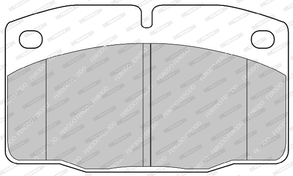 Brake Pad Set, disc brake (FDB173C)
