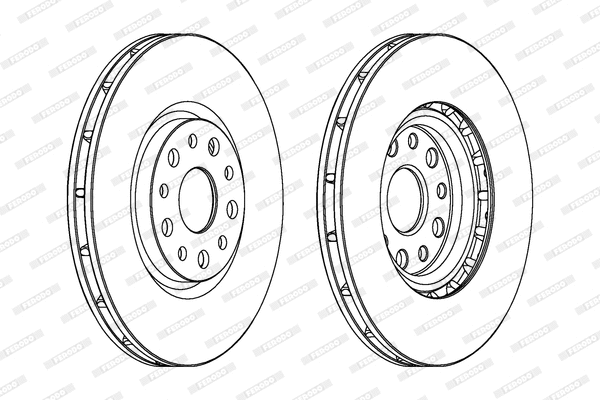 Brake Disc (DDF1449)