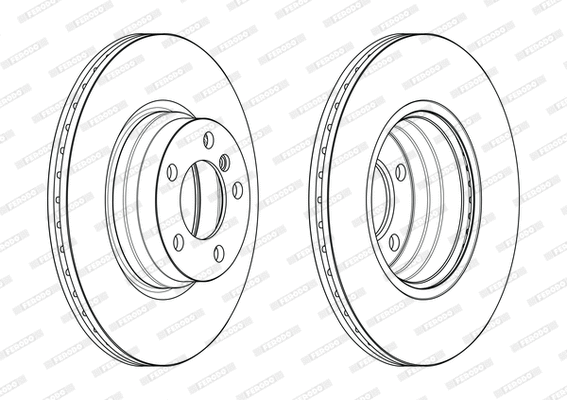 Brake Disc (DDF2603C)