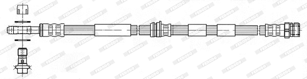 Brake Hose (FHY2210)