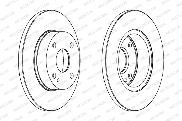 Brake Disc (DDF564)