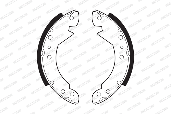 Brake Shoe Set (FSB388)