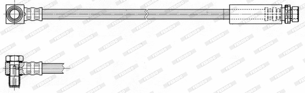 Brake Hose (FHY2545)