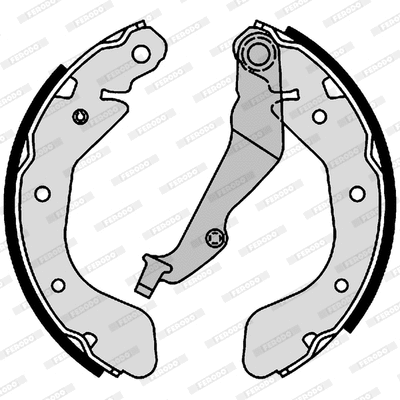 Brake Shoe Set (FSB4173)