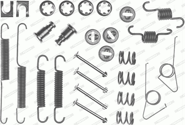 Accessory Kit, brake shoes (FBA106)