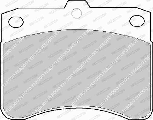 Brake Pad Set, disc brake (FVR549)