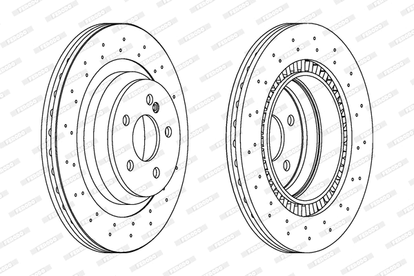 Brake Disc (DDF1669)
