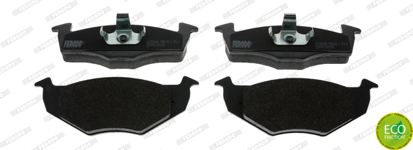 Brake Pad Set, disc brake (FDB1101)