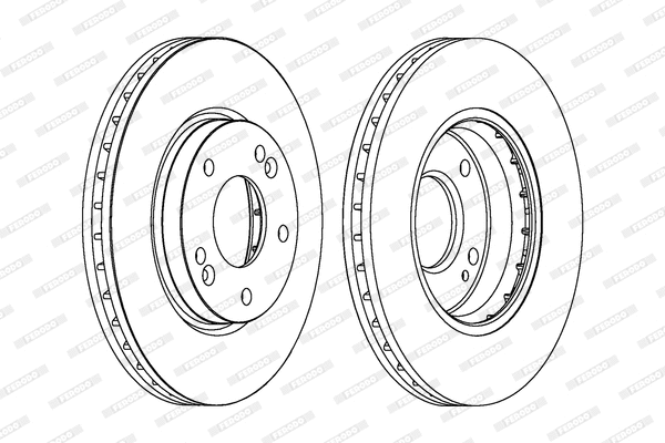 Brake Disc (DDF1239)