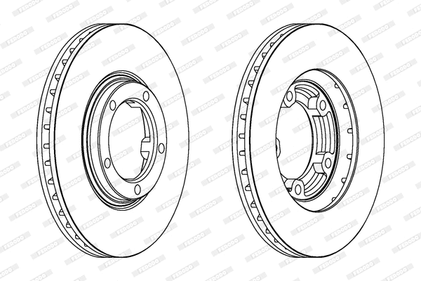 Brake Disc (DDF1404)