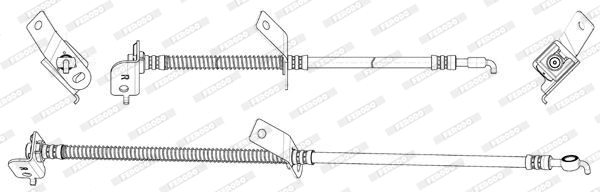 Brake Hose (FHY2706)