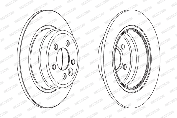 Brake Disc (DDF1081)