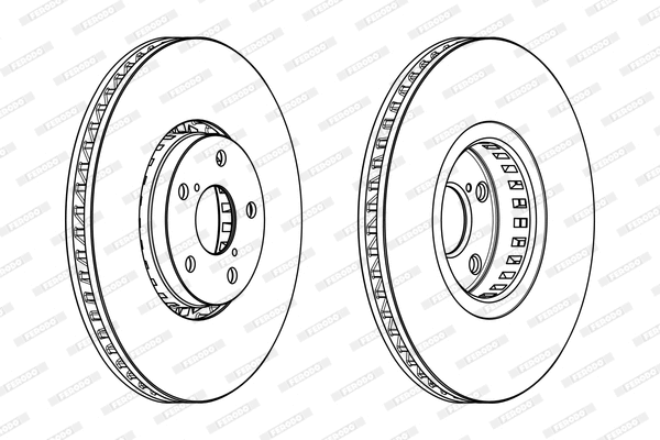 Brake Disc (DDF1957LC-1)