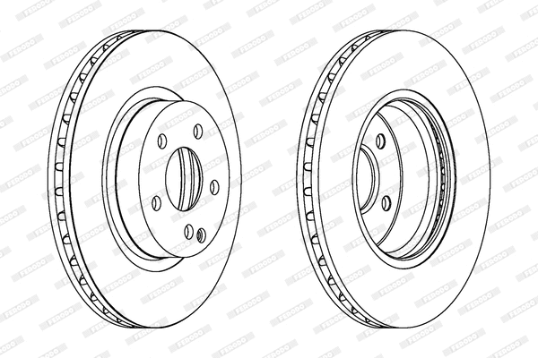 Brake Disc (DDF1263)