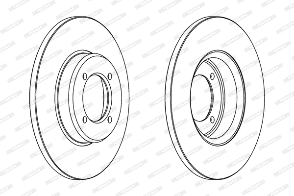 Brake Disc (DDF527)