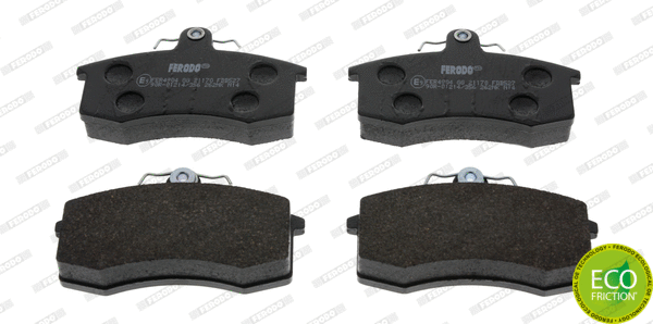 Brake Pad Set, disc brake (FDB527)